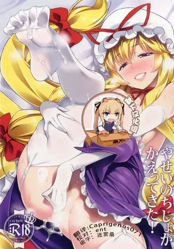 [angelphobia (Tomomimi Shimon)] Yasei no Chijo ga Kaette Kita! (Touhou Project) [Chinese] [靴下汉化组] [Digital]